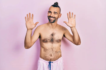 Male pubic hair growth