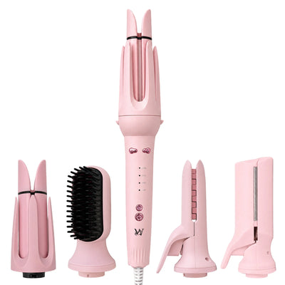 Womenhood 5-in-1 Auto Curler & Styler Set