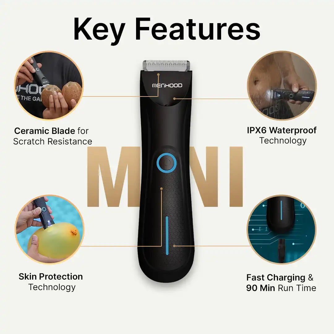 Menhood® Grooming Trimmer Mini