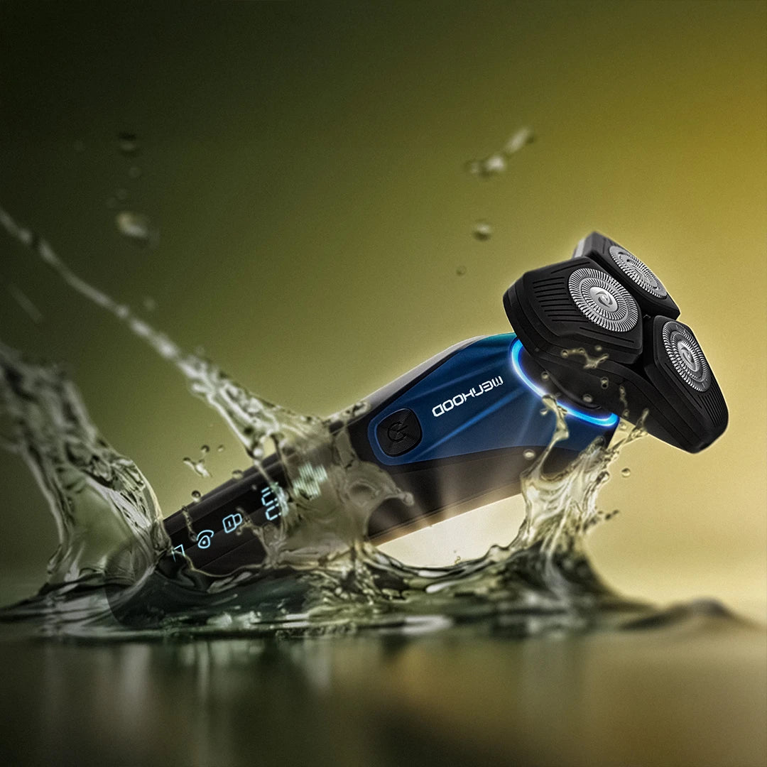 Shave Dry or Wet! Easy to Rinse