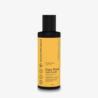 Menhood® Face Wash & Scrub
