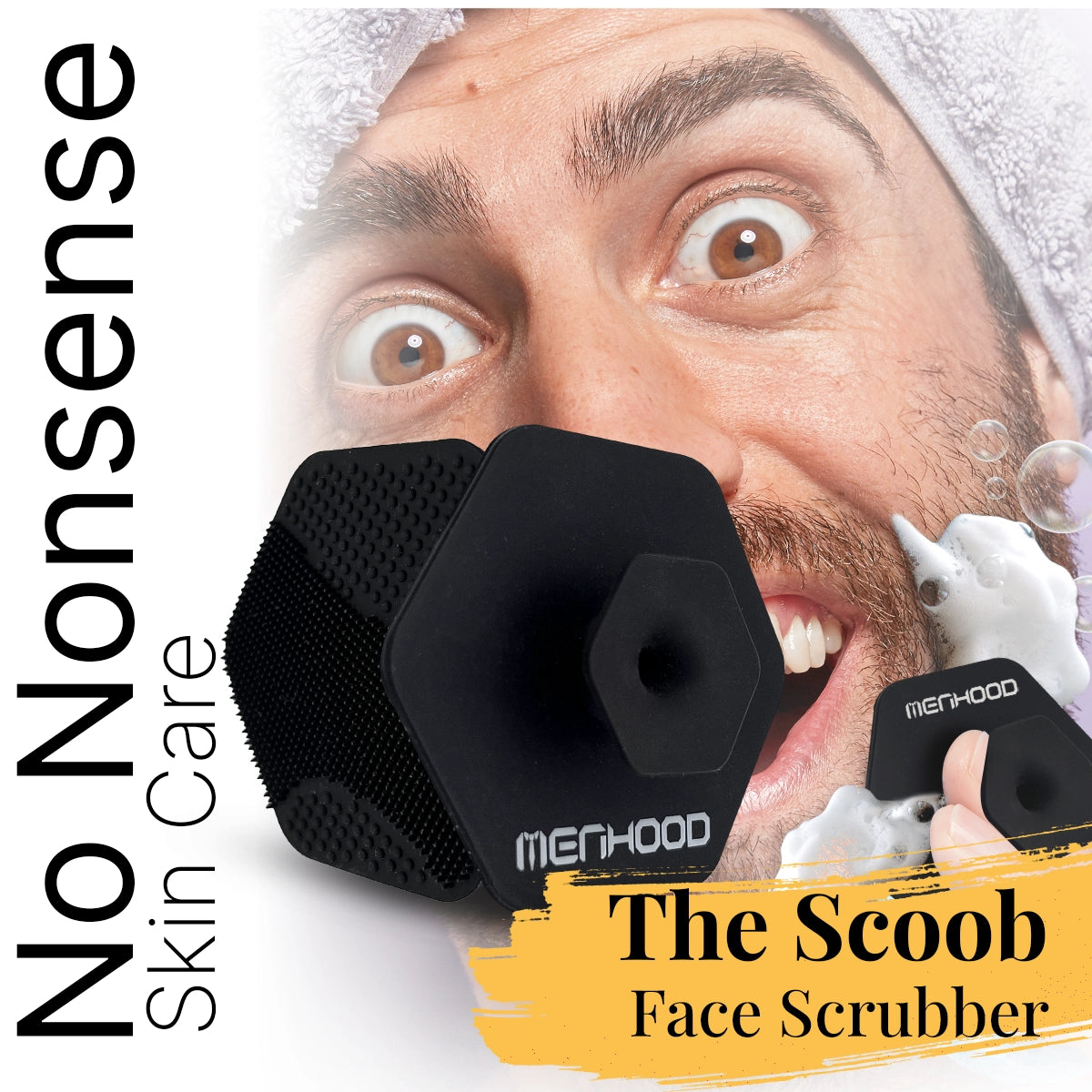 Menhood Face Scrubber