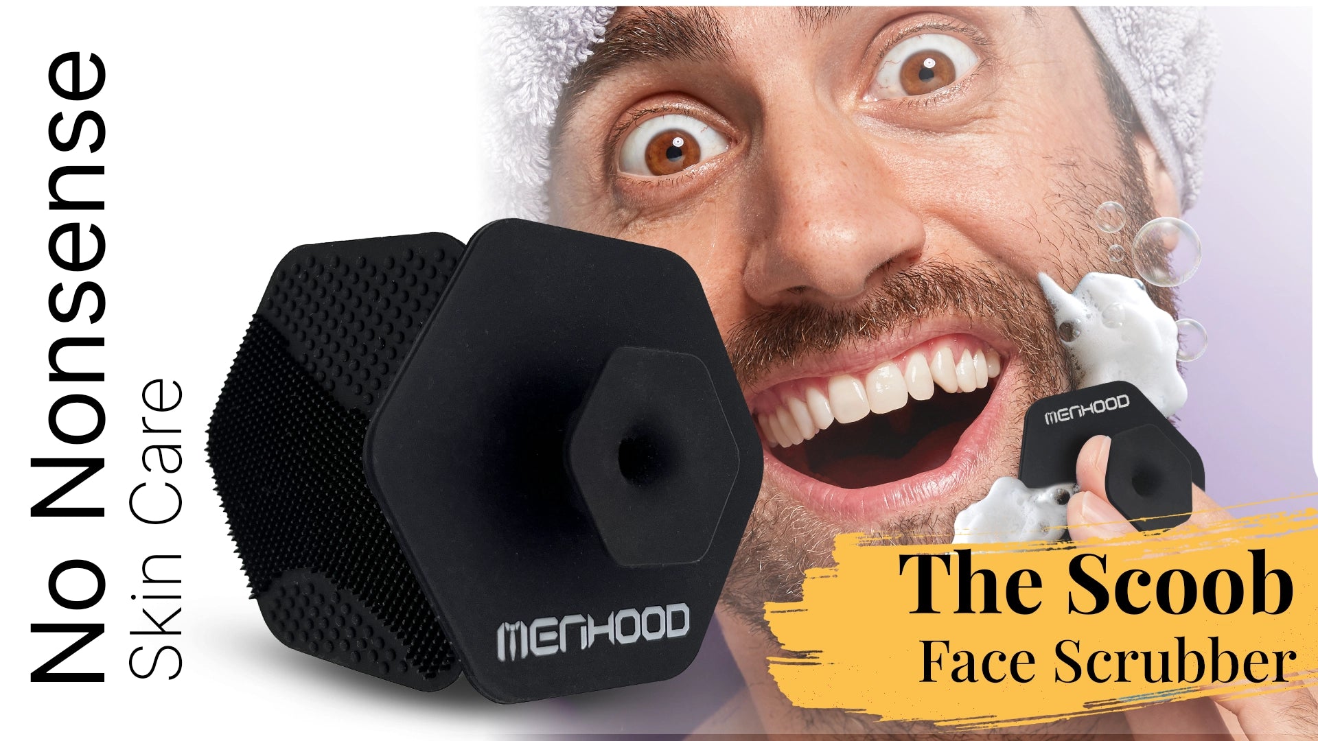 Menhood Face Scrubber
