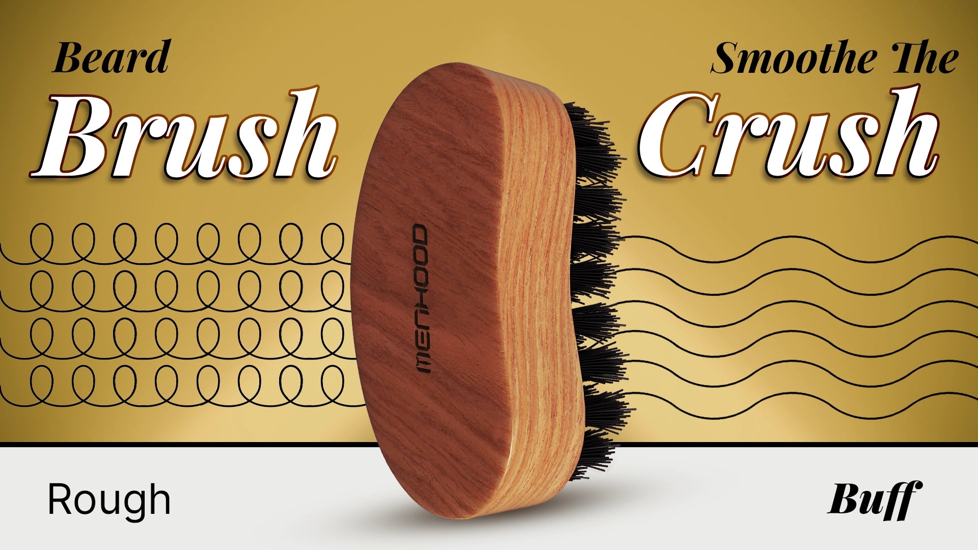 Menhood Beard Brush