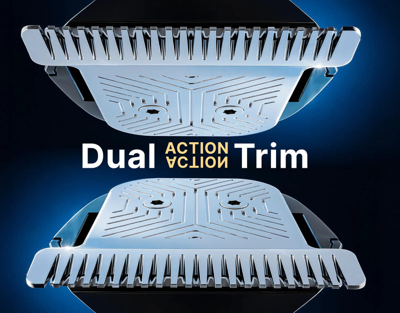 Dual-Action Trim Blade