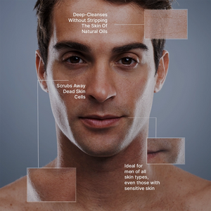 Menhood® Face wash & Scrub
